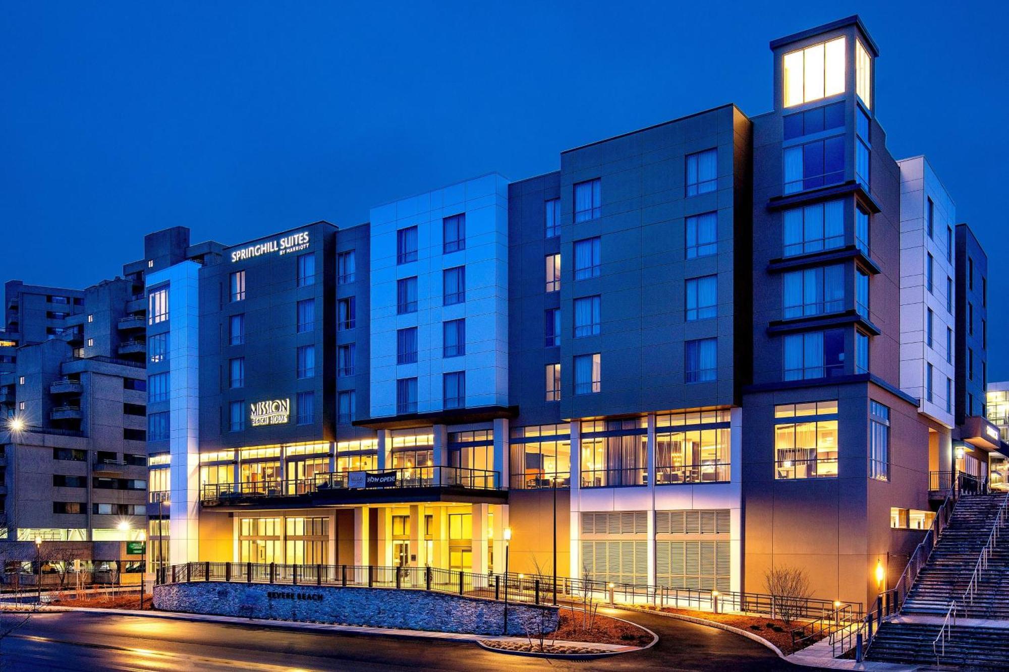 Springhill Suites By Marriott Boston Logan Airport Revere Beach מראה חיצוני תמונה
